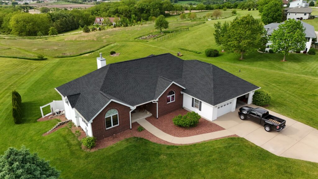 A well-maintained home with a new roof and landscaped yard
