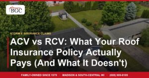 ACV vs RCV: What Your Roof Insurance Policy Actually Pays (And What It Doesn't)
