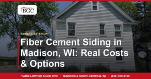Fiber Cement Siding in Madison, WI: Real Costs & Options