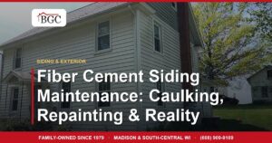 Fiber Cement Siding Maintenance: Caulking, Repainting & Reality