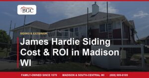 James Hardie Siding Cost & ROI in Madison WI
