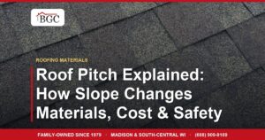 Roof Pitch Explained: How Slope Changes Materials, Cost & Safety