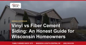Vinyl vs Fiber Cement Siding: An Honest Guide for Wisconsin Homeowners